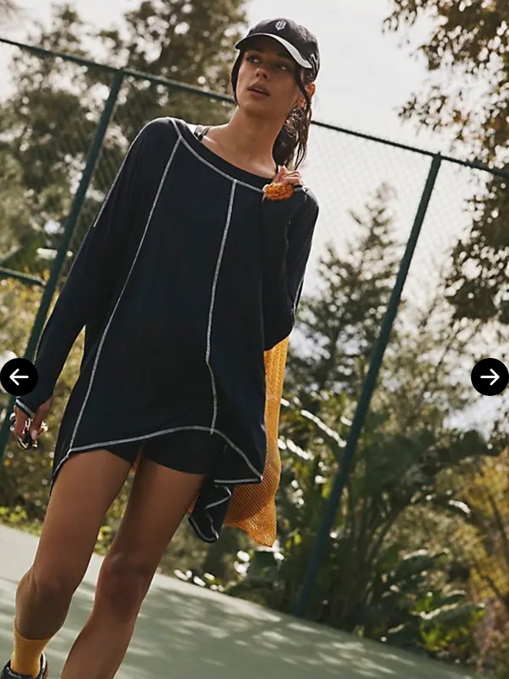 FP Movement by Free People Black Revival Layer size Medium - Picture 3 of 6